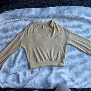 Yellow long sleeve